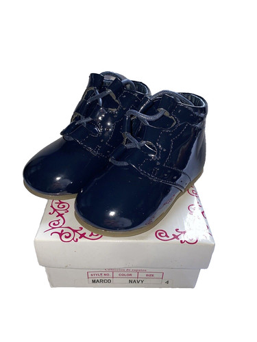 Baby boys pram shoes - pram, bootie