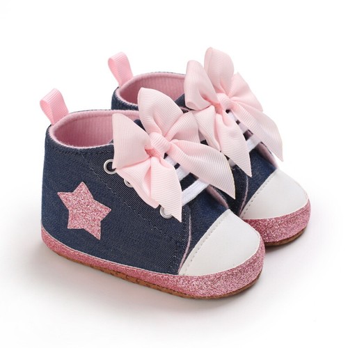 Newborn baby girl - pram, shoes