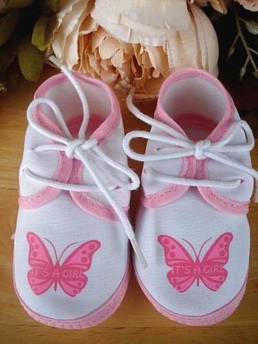 Baby pram shoes canvas - canvas, i